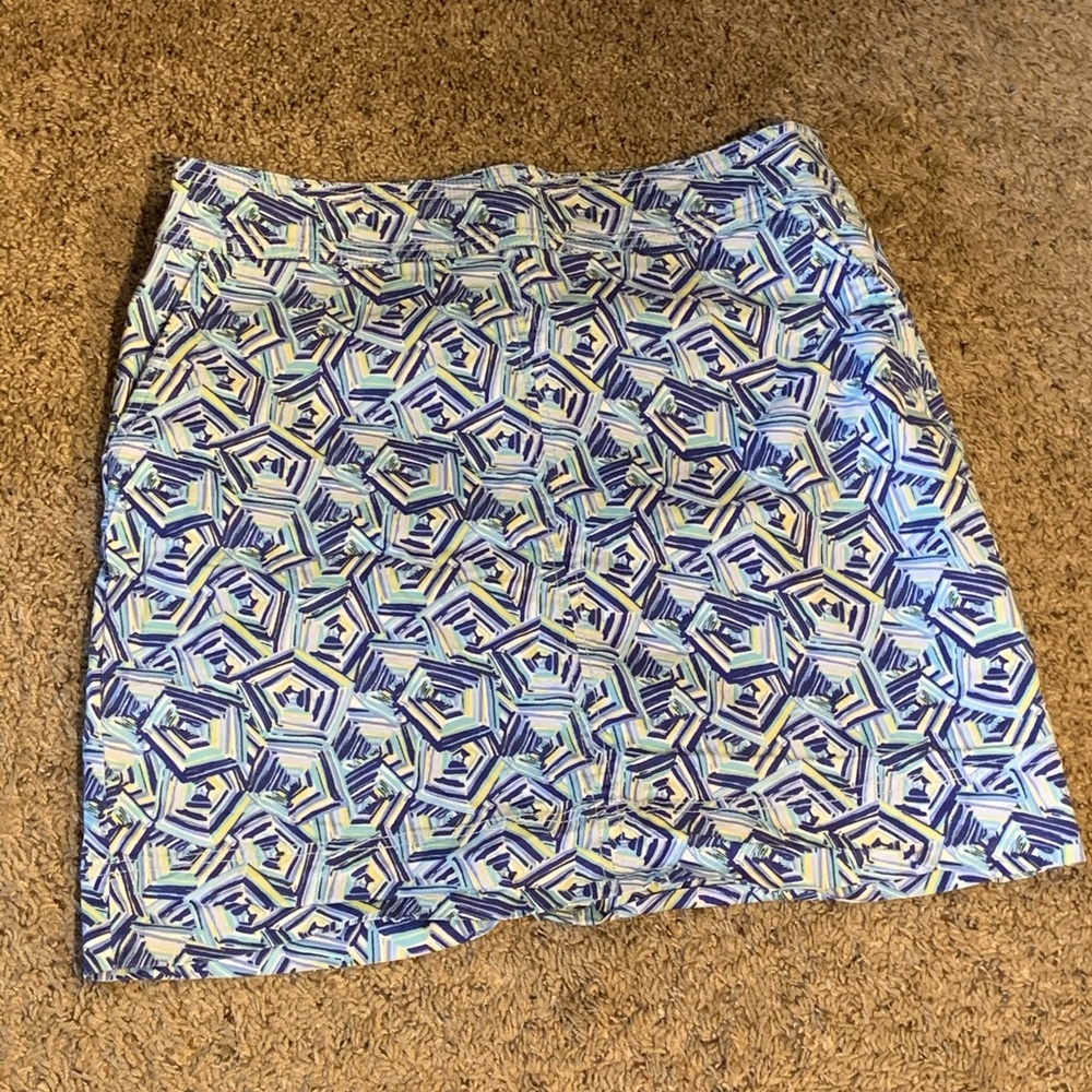 Talbot’s patterned skirt